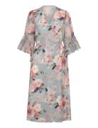 356 Pearl Dress Polvipituinen Mekko Blue Ida Sjöstedt