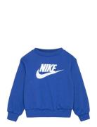 Nkn French Terry Crew Tops Sweat-shirts & Hoodies Sweat-shirts Blue Ni...