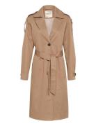 Crrea Trenchcoat Trenssi Takki Beige Cream