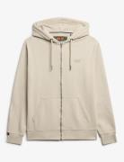 Essential Logo Zip Hoodie Hb Tops Sweat-shirts & Hoodies Hoodies Cream...