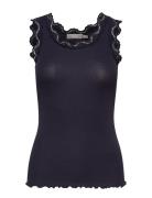 Frhizamond 1 Top Tops T-shirts & Tops Sleeveless Black Fransa