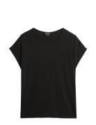 Studios Loose Tee Tops T-shirts & Tops Short-sleeved Black Superdry