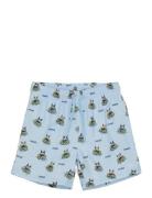 Swim Shorts Aop Uimashortsit Blue Minymo