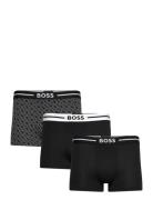 Trunk 3P Bold Design Bokserit Black BOSS