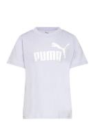 Ess No. 1 Logo Tee G Tops T-shirts Short-sleeved White PUMA