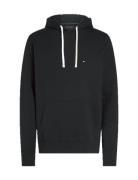 Essential Terry Hoody Tops Sweat-shirts & Hoodies Hoodies Navy Tommy H...