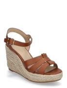 Soffia Calfskin Espadrille Korolliset Sandaalit Espadrillot Brown Laur...