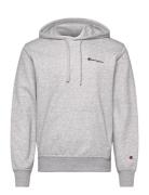 Hooded Sweatshirt Tops Sweat-shirts & Hoodies Hoodies Grey Champion