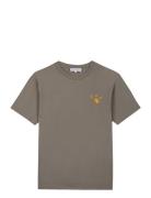 Patureau Tee-Shirt Designers T-shirts Short-sleeved Khaki Green Maison...