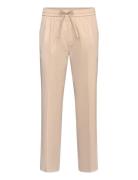 Embroidered Tailored Pants Bottoms Trousers Formal Beige SIXTH JUNE