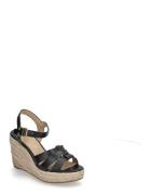 Soffia Calfskin Espadrille Korolliset Sandaalit Espadrillot Black Laur...