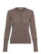 Cwcandy - Cardigan Tops Knitwear Cardigans Brown Claire Woman