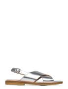 Sandals - Flat - Open Toe - Op Matalapohjaiset Sandaalit Silver ANGULU...