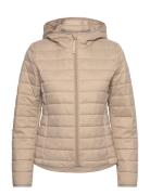 Jacket Vuorillinen Takki Topattu Takki Beige United Colors Of Benetton