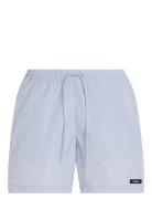 Medium Drawstring Uimashortsit Blue Calvin Klein