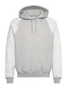 Hco. Guys Sweatshirts Tops Sweat-shirts & Hoodies Hoodies Grey Hollist...