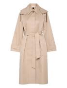 Mylahiw Waterproof Trench Trenssi Takki Beige InWear