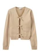 Ellasy Cardigan Tops Knitwear Cardigans Beige Sofie Schnoor Young