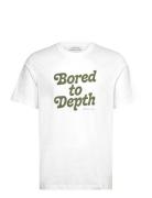 Wwbobby Depth T-Shirt Designers T-shirts Short-sleeved White WOOD WOOD