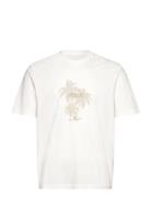 T-Shirt Tops T-shirts Short-sleeved White Armani Exchange