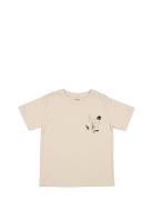 Tad Tops T-shirts Short-sleeved Beige MarMar Copenhagen