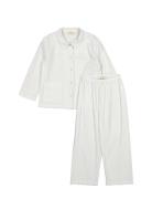 Pajama Set Pyjamasetti Pyjama White MarMar Copenhagen