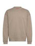 Dapocrew Tops Sweat-shirts & Hoodies Sweat-shirts Brown HUGO