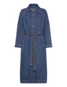 Coat Denise Farkkutakki Denimtakki Blue Lindex