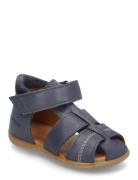 Sandals - Flat - Closed Toe Shoes Summer Shoes Sandals Blue ANGULUS