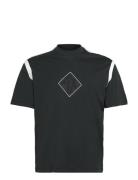 T-Shirt Tops T-shirts Short-sleeved Black Armani Exchange