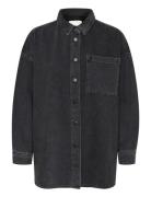 Malomw 143 Shirt Tops Shirts Long-sleeved Black My Essential Wardrobe