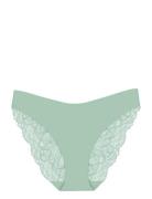 Body Make-Up Illusion Lace Highleg Tai Alushousut Brief Tangat Green T...