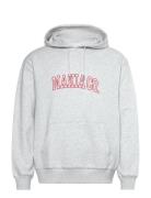 Northern Hooded Sweatshirt Tops Sweat-shirts & Hoodies Hoodies Grey Ma...