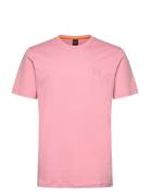 Tales Tops T-shirts Short-sleeved Pink BOSS