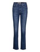 724 High Rise Straight Nonstop Bottoms Jeans Straight-regular Blue Lev...