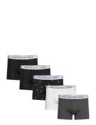 Classic Stretch Cotton Trunk 5-Pack Bokserit Black Polo Ralph Lauren