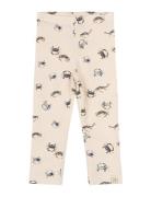 Legging Printed Bottoms Leggings Beige Petit Piao