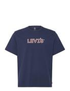 Ss Relaxed Fit Tee Padded Hl L Tops T-shirts Short-sleeved Blue Levi's...