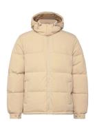 Rockridge Short Puffer Safari Vuorillinen Takki Topattu Takki Cream Le...