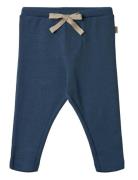 Jersey Pants Manfred Bottoms Trousers Blue Wheat