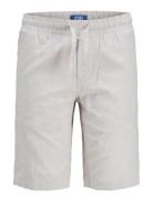 Jpstjaiden Summer Lb Jogger Short Sn Jnr Bottoms Shorts Cream Jack & J...