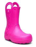 Handle It Rain Boot Kumisaappaat Kengät Pink Crocs