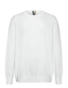 Ecaio-P Tops Knitwear Round Necks White BOSS