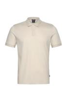 H-Phillipson 199 Tops Polos Short-sleeved Beige BOSS