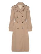 Bs Benenike Coat Trenssi Takki Beige Bruun & Stengade