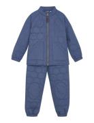 Thermal Set Soft, Solid Outerwear Thermo Outerwear Thermo Sets Blue En...