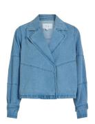 Vivikea Denim Trenchcoat Jacket Farkkutakki Denimtakki Blue Vila