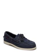 Docksides Portland Purjehduskengät Kengät Blue Sebago