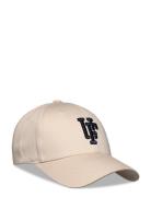 Spinback Low Crown Baseball Accessories Headwear Caps Beige Upfront