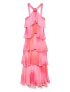 Vmfelicia Sl Ruffle Maxi Dress Exp Maksimekko Juhlamekko Multi/pattern...